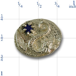 rsl479 Sapphire Bracelet Slide 
